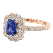 Afbeelding in Gallery-weergave laden, echte round diamant 5karaat ring close-up detail
