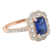 Afbeelding in Gallery-weergave laden, echte round diamant 5karaat ring bovenaanzicht
