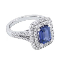 Afbeelding in Gallery-weergave laden, echte round diamant 4karaat ring profielweergave
