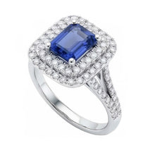 Afbeelding in Gallery-weergave laden, echte round diamant 4karaat ring bovenaanzicht
