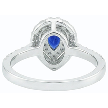 Afbeelding in Gallery-weergave laden, echte round diamant 3karaat ring close-up detail
