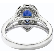 Afbeelding in Gallery-weergave laden, echte round diamant 4.50karaat ring close-up detail
