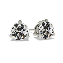 Fijne Diamant Oorhangers 3 karaat G/VS1 – 14K Witgoud