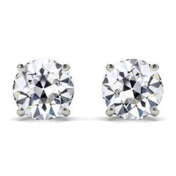 Dames 5 Ct Oorknoppen uit de aarde gewonnen Natuurlijke Echte Diamanten (Niet labgekweekt)