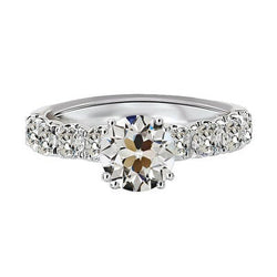 Natuurlijke Diamanten Ring 6ct - Witgoud 14K