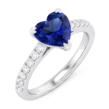 Afbeelding in Gallery-weergave laden, Echt Saffier Verloving Ring
