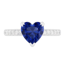 Afbeelding in Gallery-weergave laden, Echt Saffier Verloving Ring
