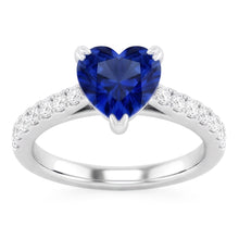 Afbeelding in Gallery-weergave laden, Echt Saffier Verloving Ring
