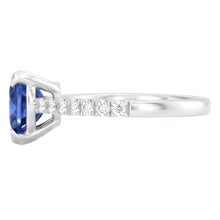 Afbeelding in Gallery-weergave laden, Echt Saffier Verloving Ring
