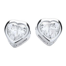 Afbeelding in Gallery-weergave laden, Echt Sprankelende Diamanten Gouden Oorknopjes 3 Karaats Bezel Set Sieraden
