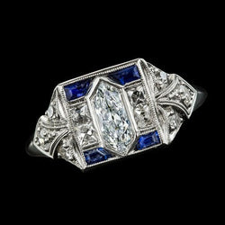 Natuurlijke Diamanten Ring 3.75ct - Witgoud 14K