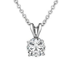 Echt Diamant Solitaire Ketting