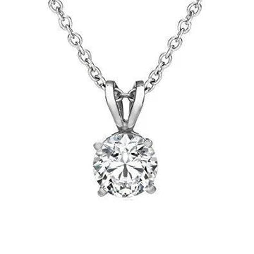 Echt Diamant Solitaire Ketting