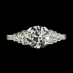 Natuurlijke Diamanten Ring 3.50ct - Witgoud 14K
