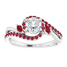 Afbeelding in Gallery-weergave laden, Echt Diamanten Ring 1,65 Karaat Birmese Ruby Vrouwen Sieraden
