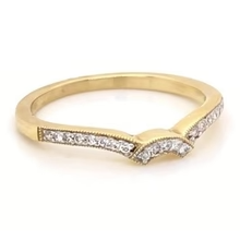 Afbeelding in Gallery-weergave laden, Echt Diamanten Trouwring 0,75 Karaat Dames Geel Goud 14K Sieraden
