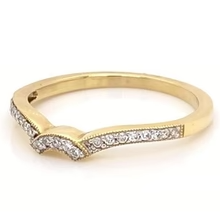 Afbeelding in Gallery-weergave laden, Echt Diamanten Trouwring 0,75 Karaat Dames Geel Goud 14K Sieraden
