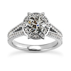 Natuurlijke Diamanten Ring 5.50ct - Witgoud 14K