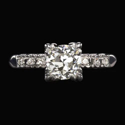 Natuurlijke Diamanten Ring 3ct - Witgoud 14K