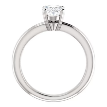 Afbeelding in Gallery-weergave laden, Echt Diamond Solitaire Verlovingsring 2 Karaat Gespleten Schacht Vrouwen Sieraden
