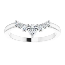 Afbeelding in Gallery-weergave laden, Echt Diamond Wedding Anniversary Band 0,75 Karaat Vrouwen Sieraden
