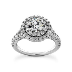 Natuurlijke Diamanten Ring 5.50ct - Witgoud 14K