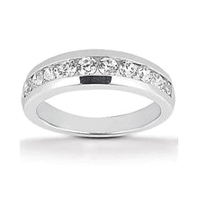 Afbeelding in Gallery-weergave laden, echte round diamant 0.60karaat ring vooraanzicht

