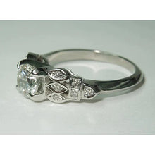 Afbeelding in Gallery-weergave laden, Echt Zoals Vintage Verlovingsring
