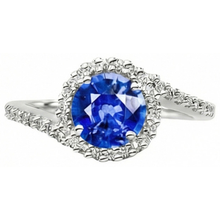 Afbeelding in Gallery-weergave laden, echte round diamant 2.40karaat ring profielweergave
