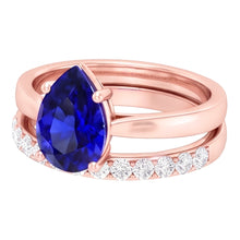 Afbeelding in Gallery-weergave laden, Echte Diamant Eternity Ring 4 Karaat - 14K Roségoud
