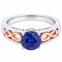 Afbeelding in Gallery-weergave laden, Echte Diamant Ring 1.50 Karaat - 14K Bicolor Goud
