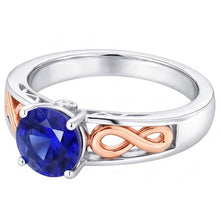 Afbeelding in Gallery-weergave laden, Echte Diamant Ring 1.50 Karaat - 14K Bicolor Goud
