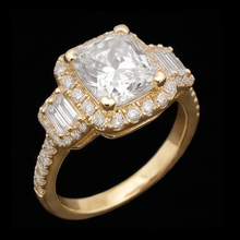 Afbeelding in Gallery-weergave laden, Echte Diamant Ring 1.50 Karaat - 14K Witgoud
