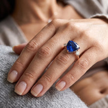 Afbeelding in Gallery-weergave laden, Echte Diamant Ring 1.75 Karaat - 14K Roségoud
