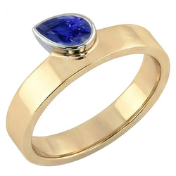 Echte Diamant Ring 1 Karaat - 14K Bicolor Goud