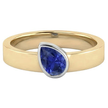 Afbeelding in Gallery-weergave laden, Echte Diamant Ring 1 Karaat - 14K Bicolor Goud
