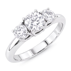 Echte Diamant Ring 2.20 Karaat