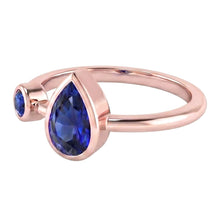 Afbeelding in Gallery-weergave laden, Echte Diamant Ring 2.25 Karaat - 14K Roségoud
