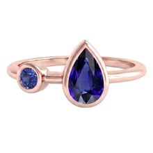 Afbeelding in Gallery-weergave laden, Echte Diamant Ring 2.25 Karaat - 14K Roségoud

