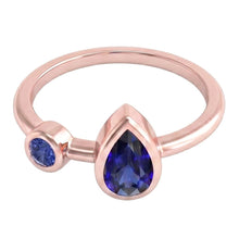Afbeelding in Gallery-weergave laden, Echte Diamant Ring 2.25 Karaat - 14K Roségoud
