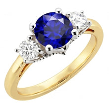 Afbeelding in Gallery-weergave laden, Echte Diamant Ring 2.50 Karaat - 14K Bicolor Goud
