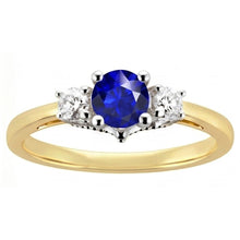 Afbeelding in Gallery-weergave laden, Echte Diamant Ring 2.50 Karaat - 14K Bicolor Goud
