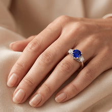 Afbeelding in Gallery-weergave laden, Echte Diamant Ring 2.50 Karaat - 14K Bicolor Goud
