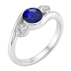Echte Diamant Ring 2.50 Karaat