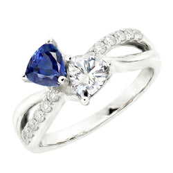 Echte Diamant Ring 2.50 Karaat