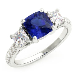 Echte Diamant Ring 2.50 Karaat