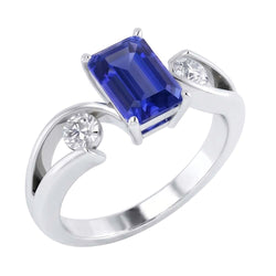Echte Diamant Ring 2.50 Karaat