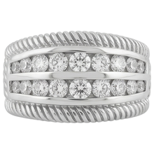 Afbeelding in Gallery-weergave laden, Echte Diamant Ring 2.50 Karaat - Platina
