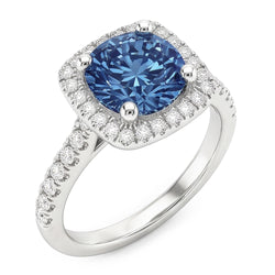Echte Diamant Ring 2.51 Karaat - Platina