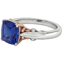 Afbeelding in Gallery-weergave laden, Echte Diamant Ring 2 Karaat - 14K Bicolor Goud
